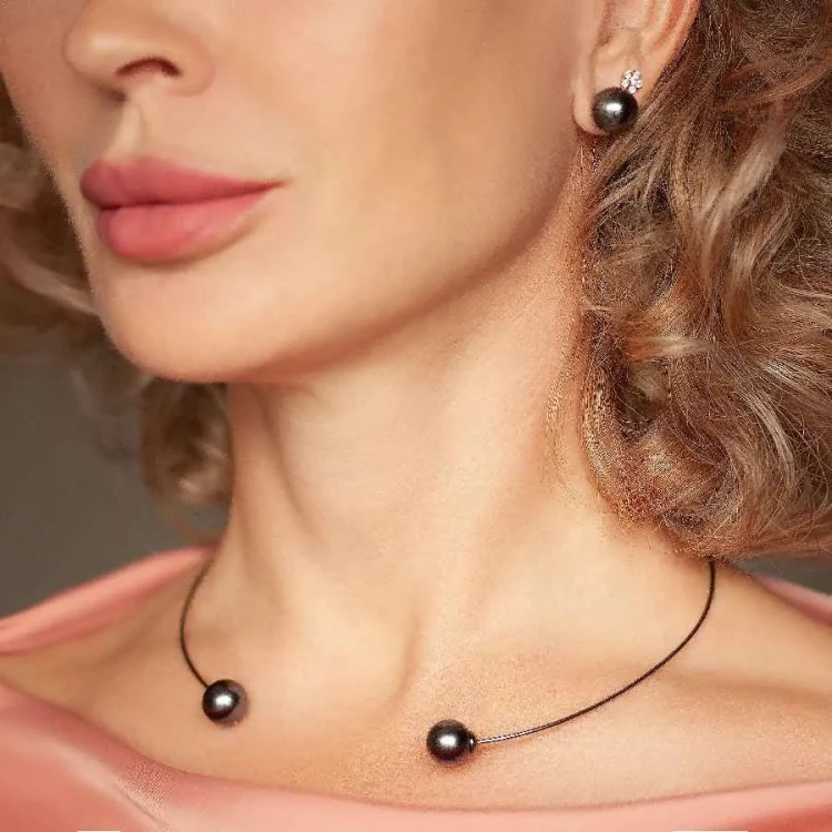Possebon Чокер Graphite Pearl B0500.3 S