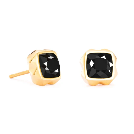 Серьги Coeur de Lion Black-Gold 1200/21-1316