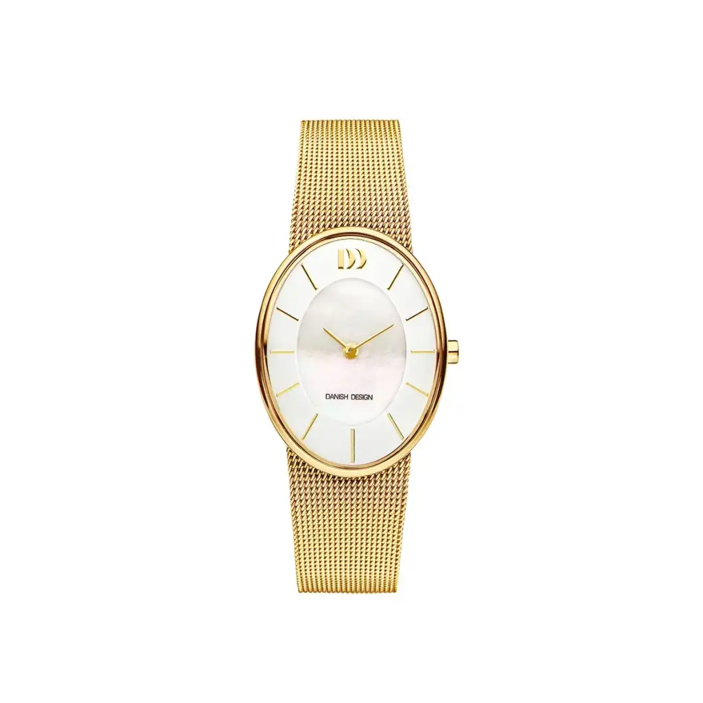 Часы Danish Design ROMO Oval Mother of Pearl Gold IV05Q1168