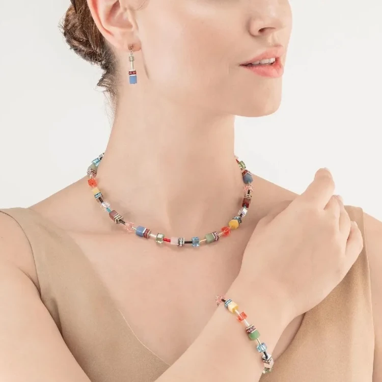 Пусеты Coeur de Lion Multicolour Delight 4905/21-1584