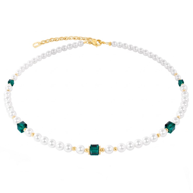 Колье Coeur de Lion Dark Green 2110/10-0521