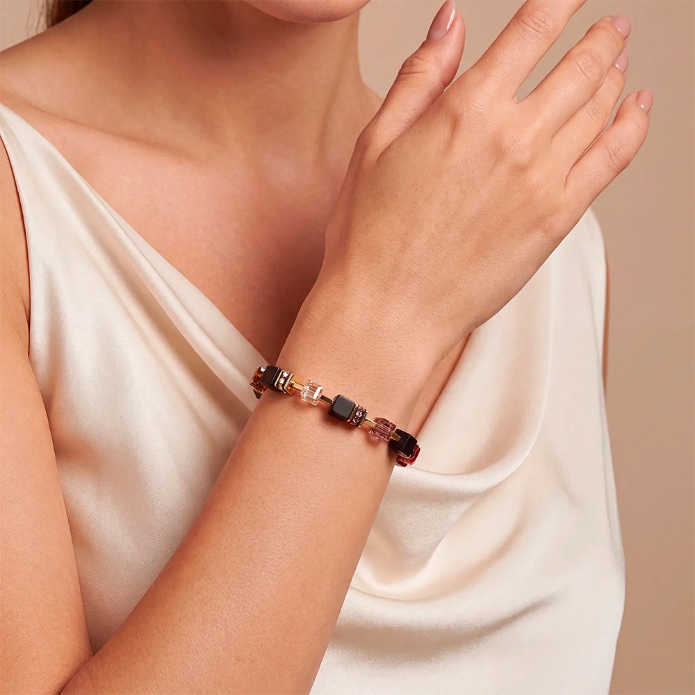 Браслет Coeur de Lion Black-Red 3043/30-1303
