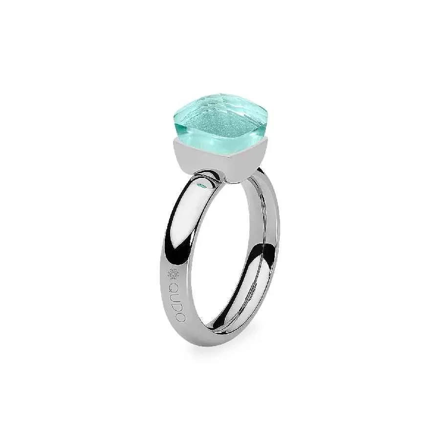 Кольцо Qudo Firenze soft aqua 18 мм 613712 BL/S