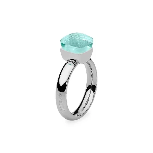 Кольцо Qudo Firenze soft aqua 18 мм 613712 BL/S