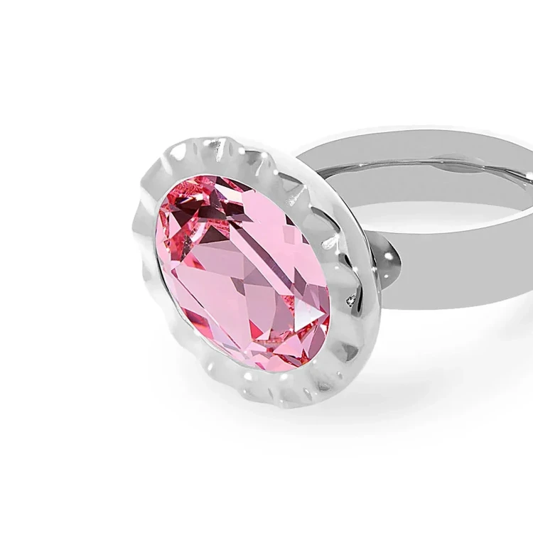 Кольцо Qudo TIVOLA UNICA big (S/P) Light rose 58 686640