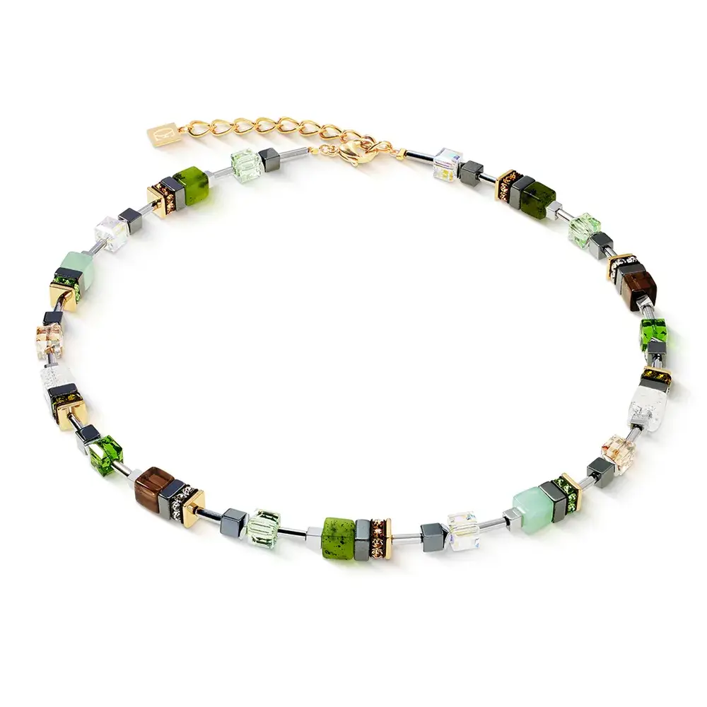 Колье Coeur de Lion Green 3017/10-0500