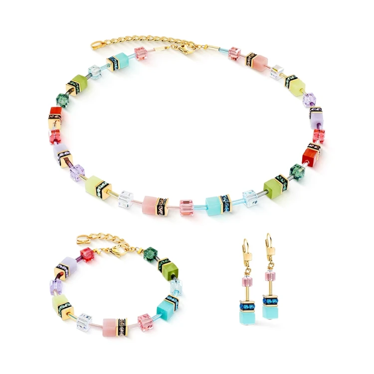Колье Coeur de Lion Multicolour Delight 2838/10-1584
