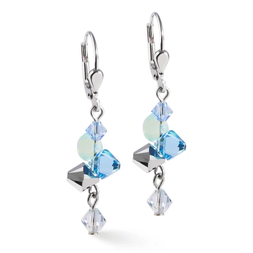 Серьги Coeur de Lion Blue-Aqua 2838/20-0737