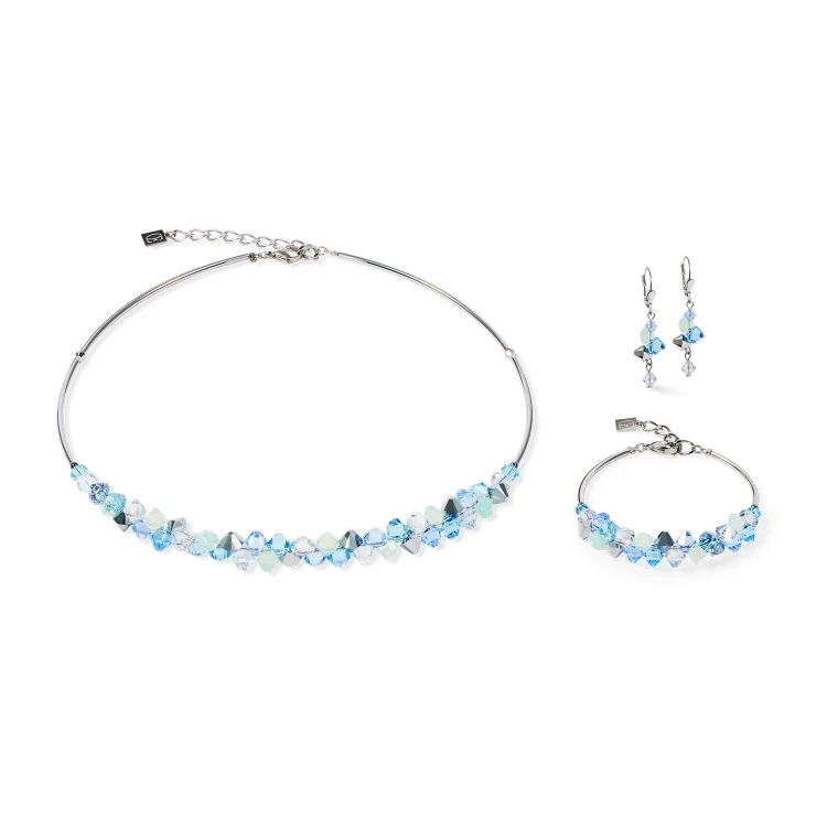 Серьги Coeur de Lion Blue-Aqua 2838/20-0737