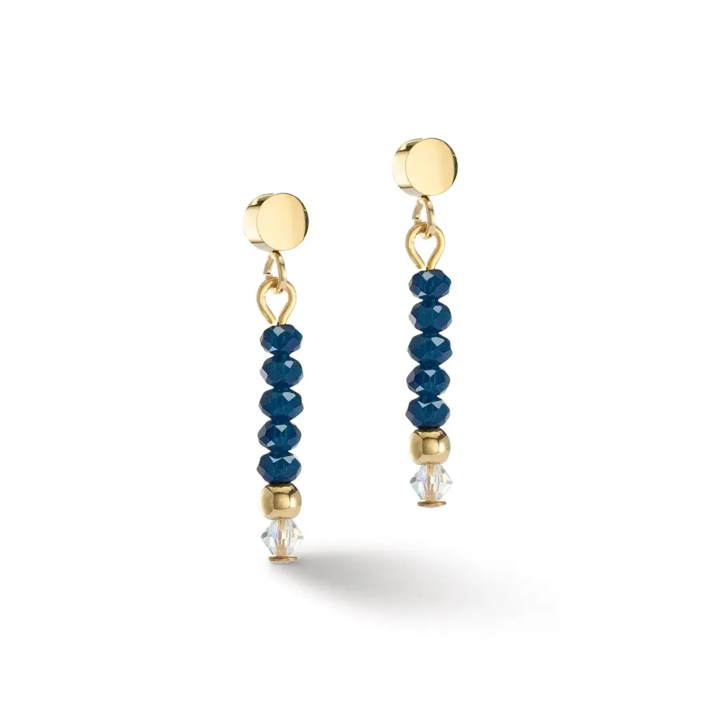 Пусеты COEUR DE LION Dark Blue 2033/21-0721