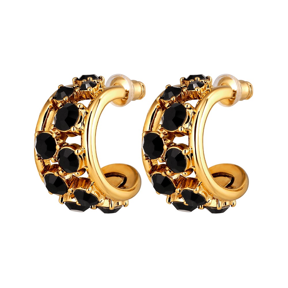 Серьги Dyrberg Kern ASTOR SG BLACK 490150