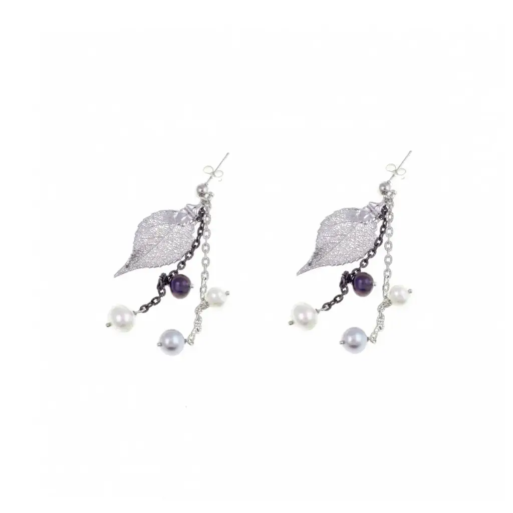 Серьги Ester Bijoux Берёза F713-S BW