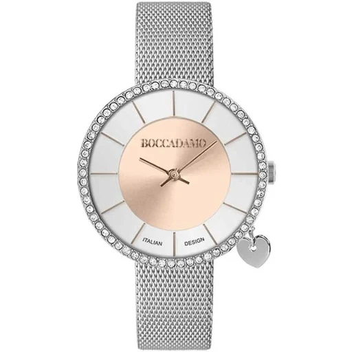 Часы Boccadamo Mya Silver Rosegold MY033 BW/S