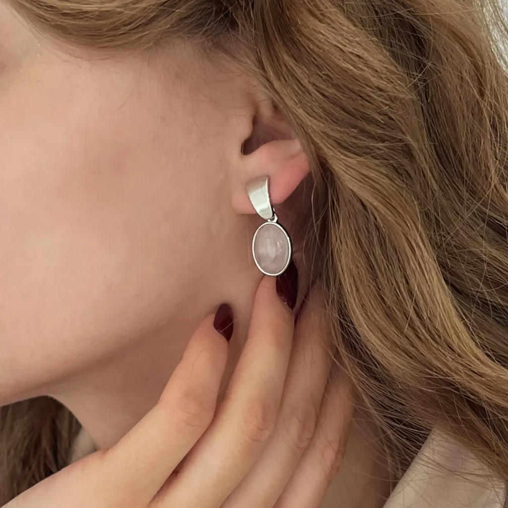 Серьги Possebon Q. Rose A0134.7 S