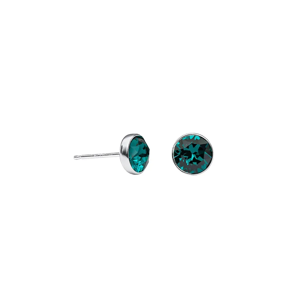 Fiore Luna Пусеты Emerald SWE297 EM S