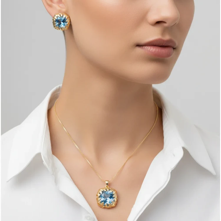 Комплект Fiore Luna колье+серьги SG209474E-001 G
