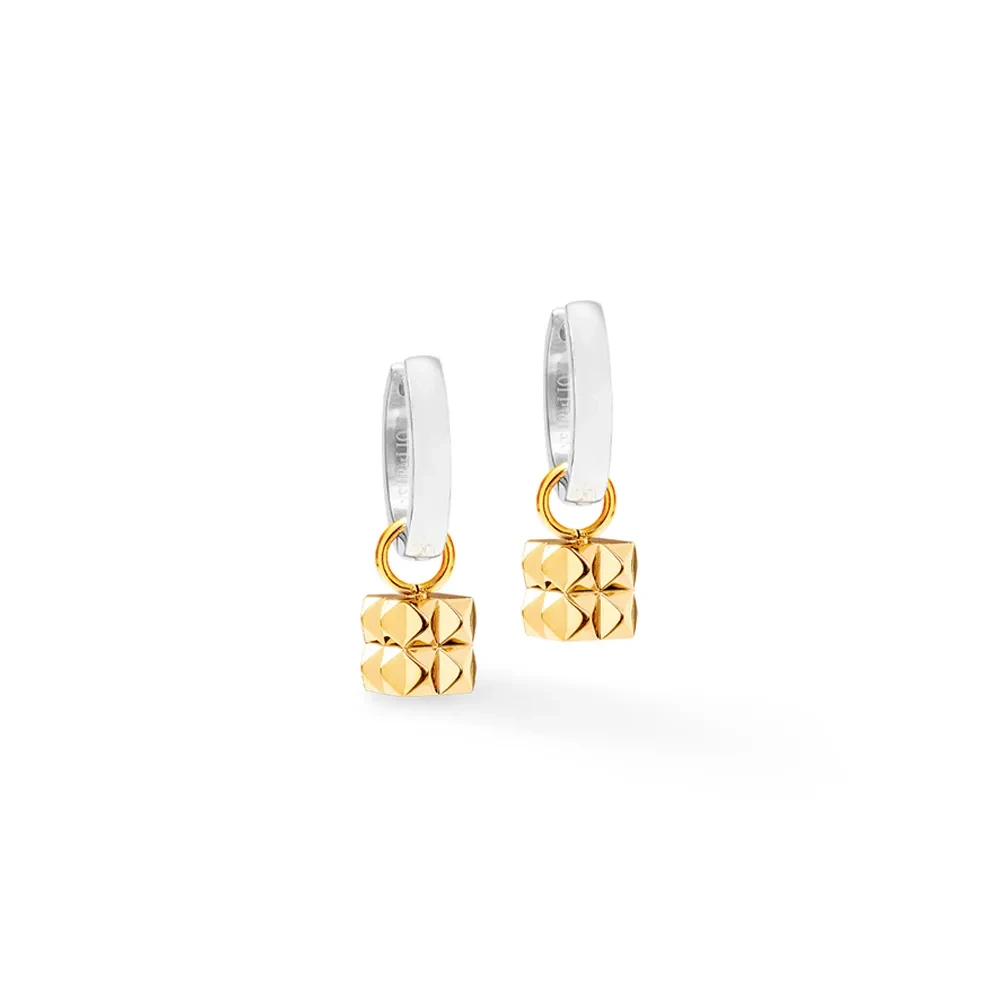Серьги Coeur de Lion Silver-Gold 0160/21-1716