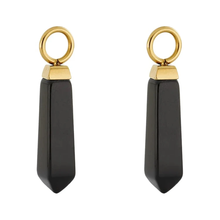 Подвески на серьгу Gold-Black 0051/44-1316