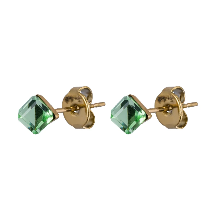 Пусеты Peridot Fiore Luna SWE2127/1 PE G