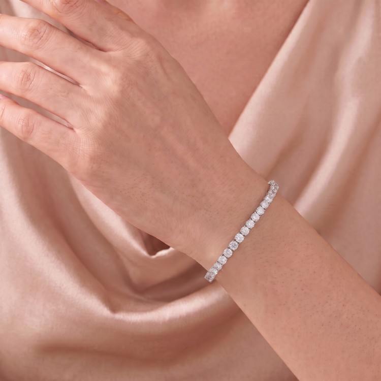 Браслет Fiore Luna Tennis Crystal B1-3