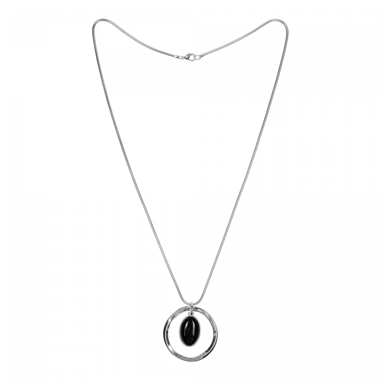 Колье Fiore Luna BLACK QUARTZ LN5135 BW/S