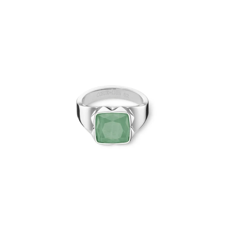 Кольцо Coeur de Lion Green-Silver 1200/40-0517 58