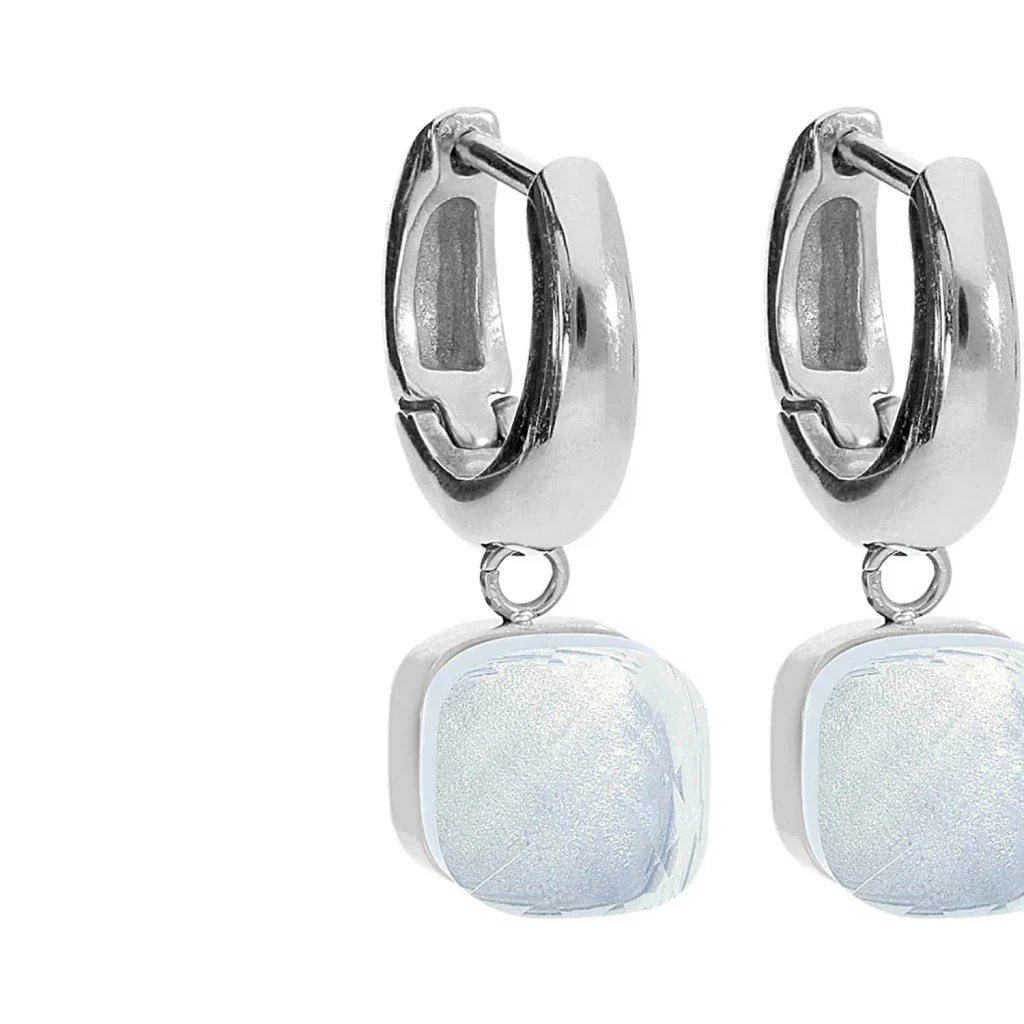 Серьги Qudo Firenze arctic blue opal 300366 BL/S