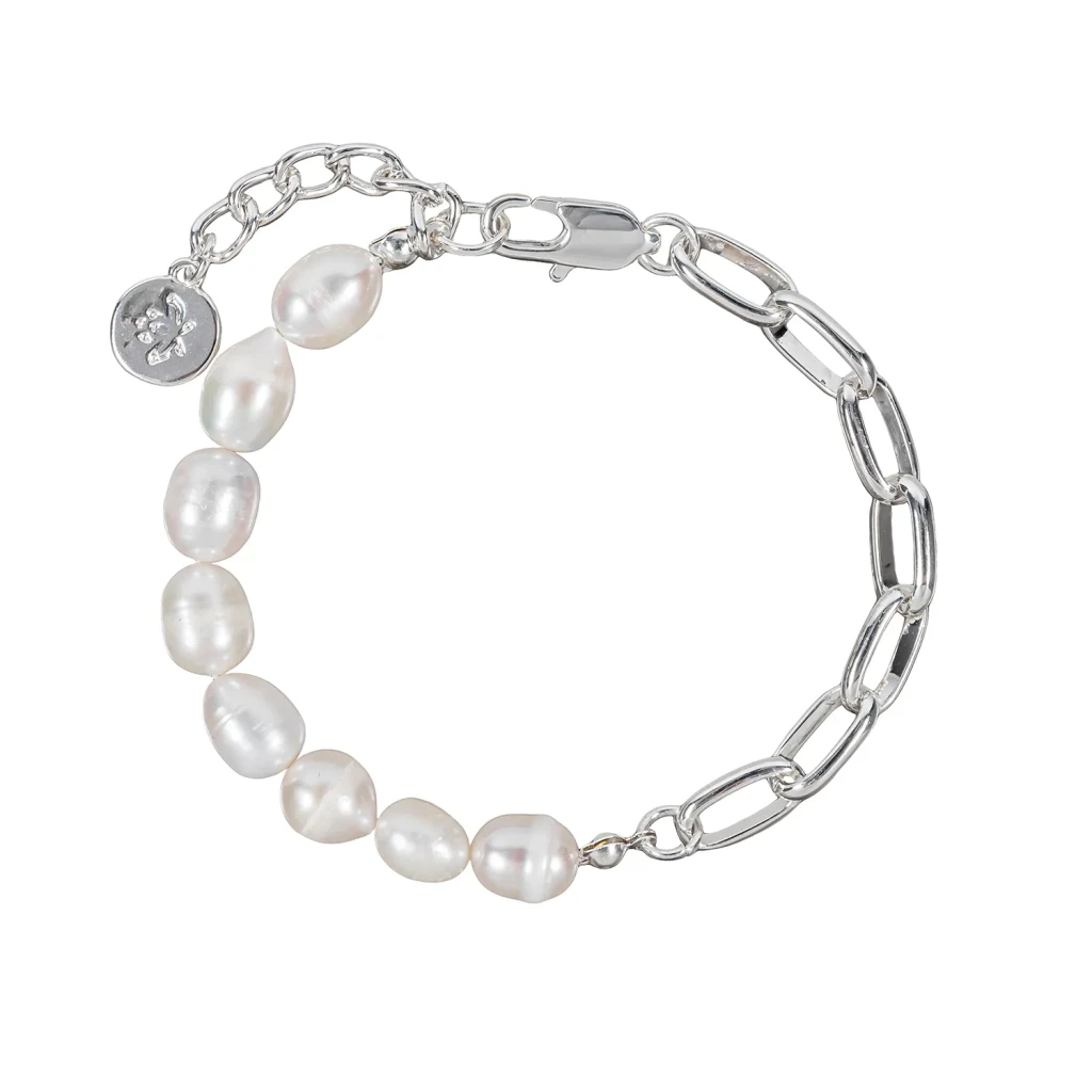 Браслет Fiore Luna Pearle Half Сarabiner CL4529 S