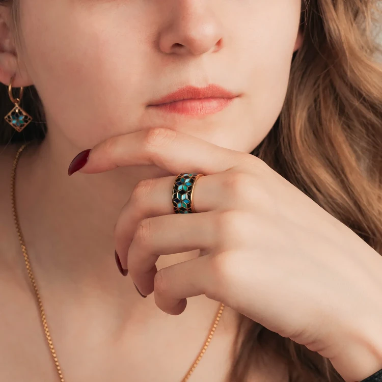 Кольцо Fiore Luna Fiora Luna K03209-3/7 G