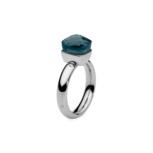 Кольцо Qudo Firenze London Blue 17.2 мм 610110 BL/S