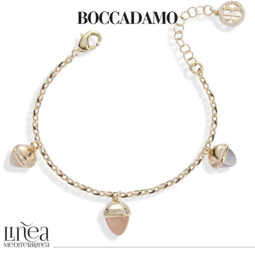 Браслет Boccadamo KBR008D BW/BR/G