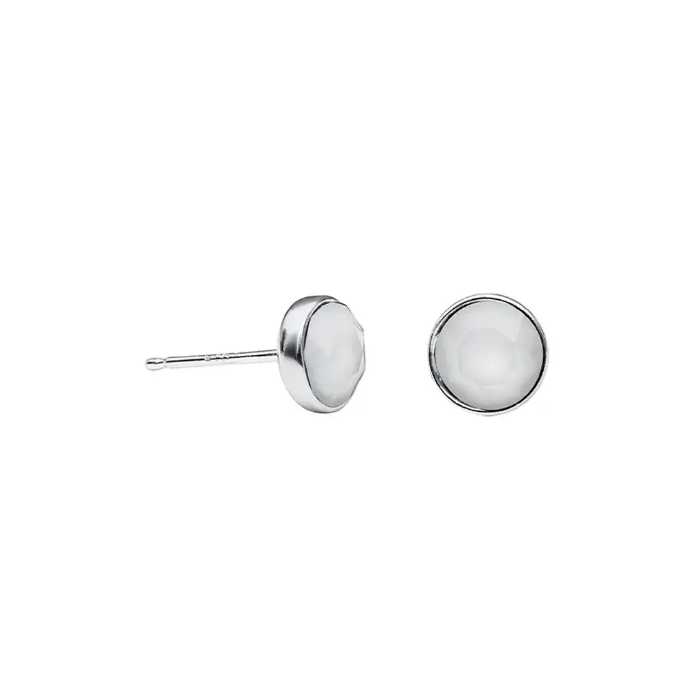 Пусеты Crystal Powder Grey Fiore Luna SWE297 CPG S