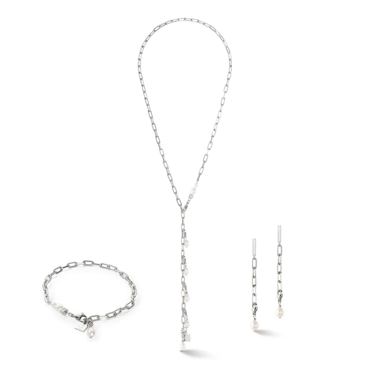 Браслет Coeur de Lion White-Silver 1112/30-1417