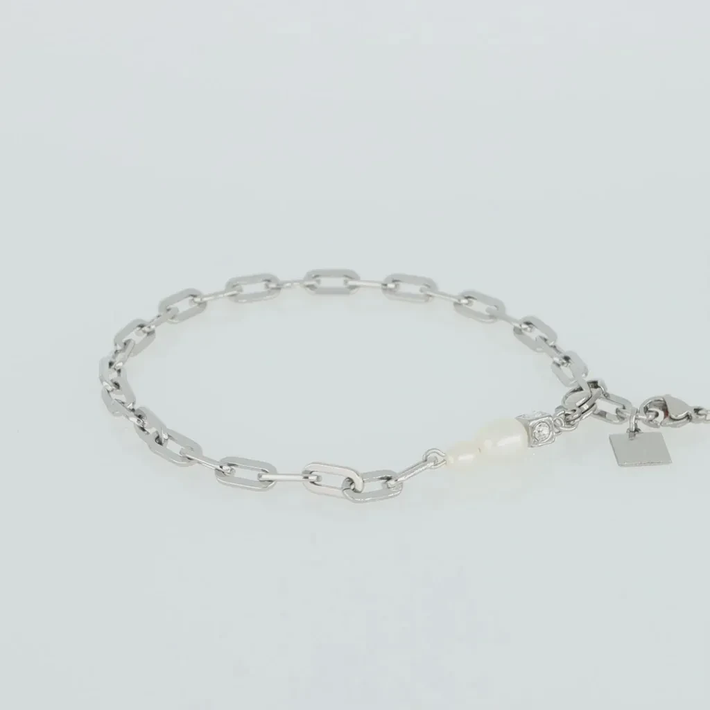 Браслет Coeur de Lion White-Silver 1112/30-1417
