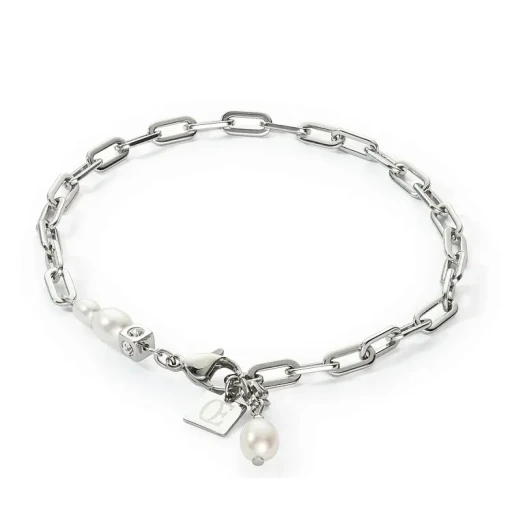 Браслет Coeur de Lion White-Silver 1112/30-1417