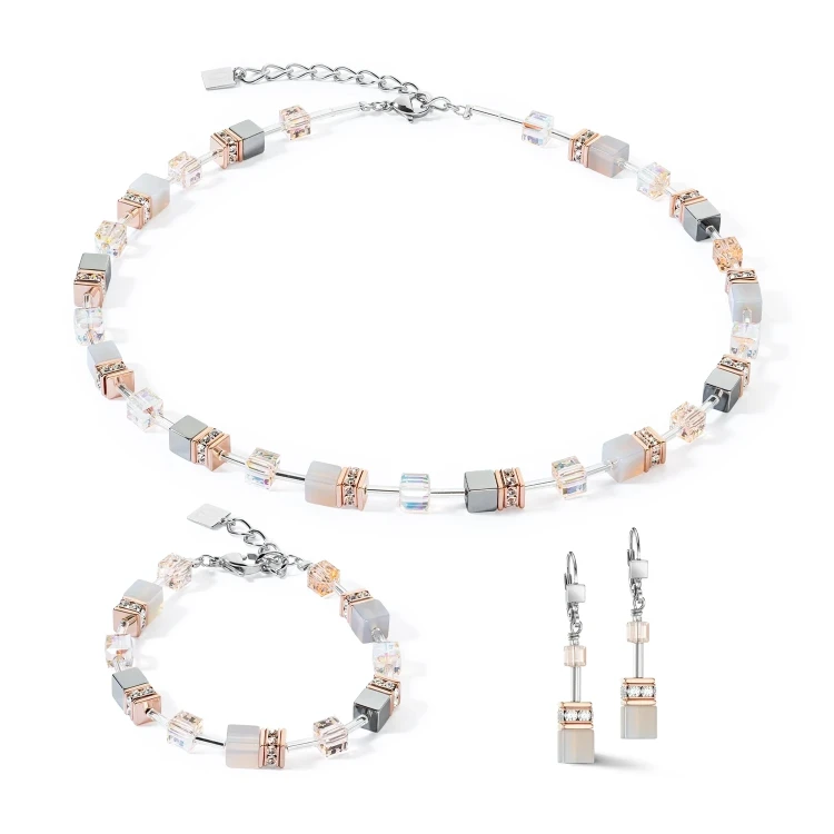 Колье Coeur de Lion Peach-Rosegold 4017/10-0235