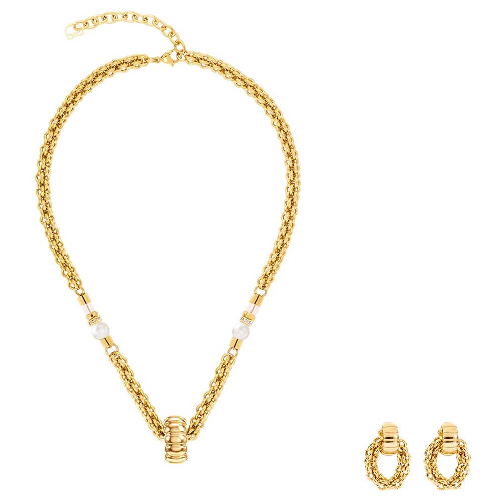 Колье Coeur de Lion White-Gold 1143/10-1416