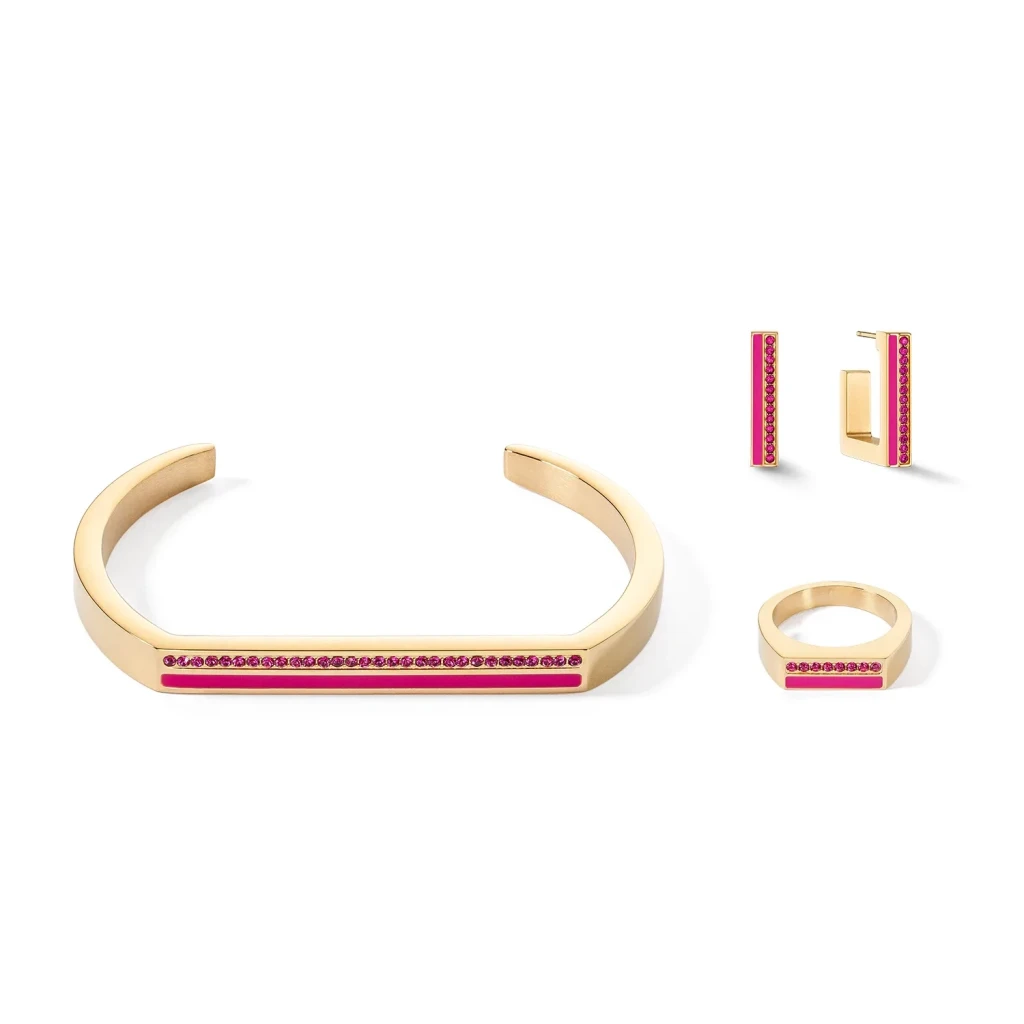 Кольцо Coeur de Lion Pink-Gold 0133/40-0416 54