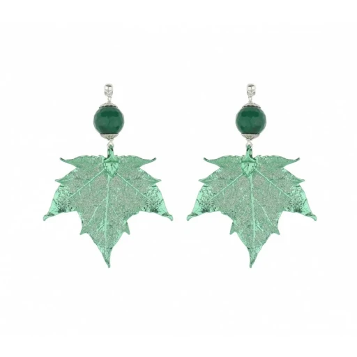 Серьги Ester Bijoux Канадский Клён OR923-S G