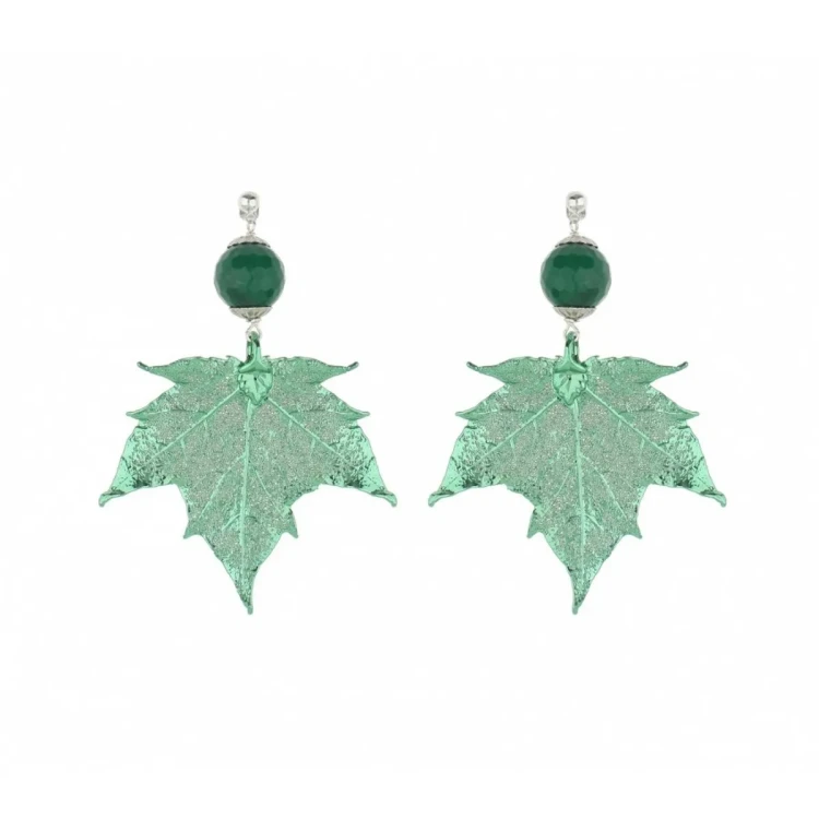 Серьги Ester Bijoux Канадский Клён OR923-S G