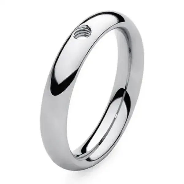 Кольцо Qudo - База Basic Small Silver 15.2 мм 627061 S