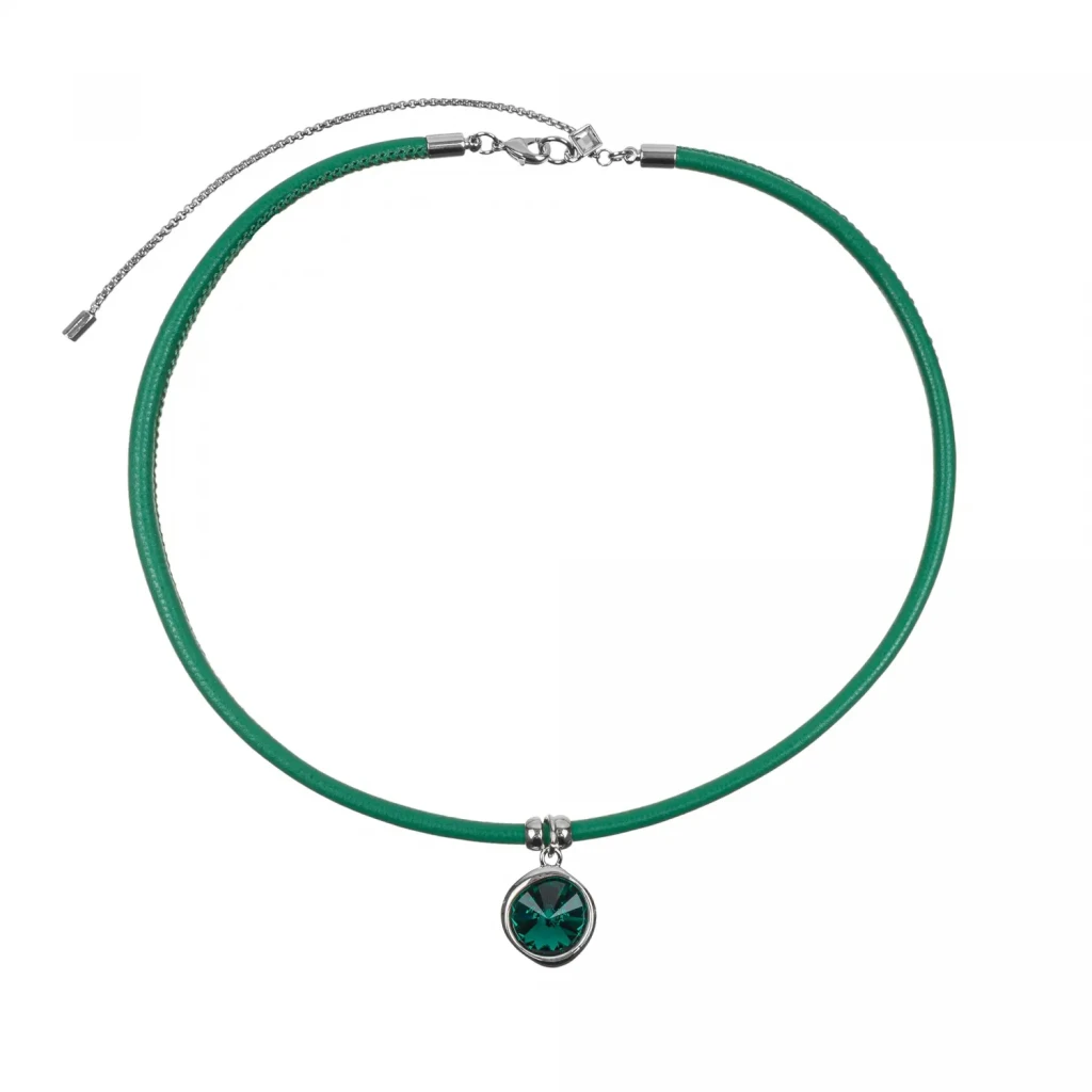 Колье Fiore Luna Emerald B1902.18 G/S