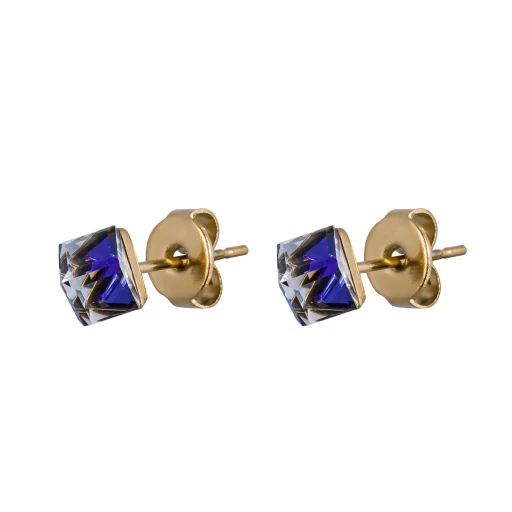 Fiore Luna Пусеты Crystal Blue SWE0127/1 B G