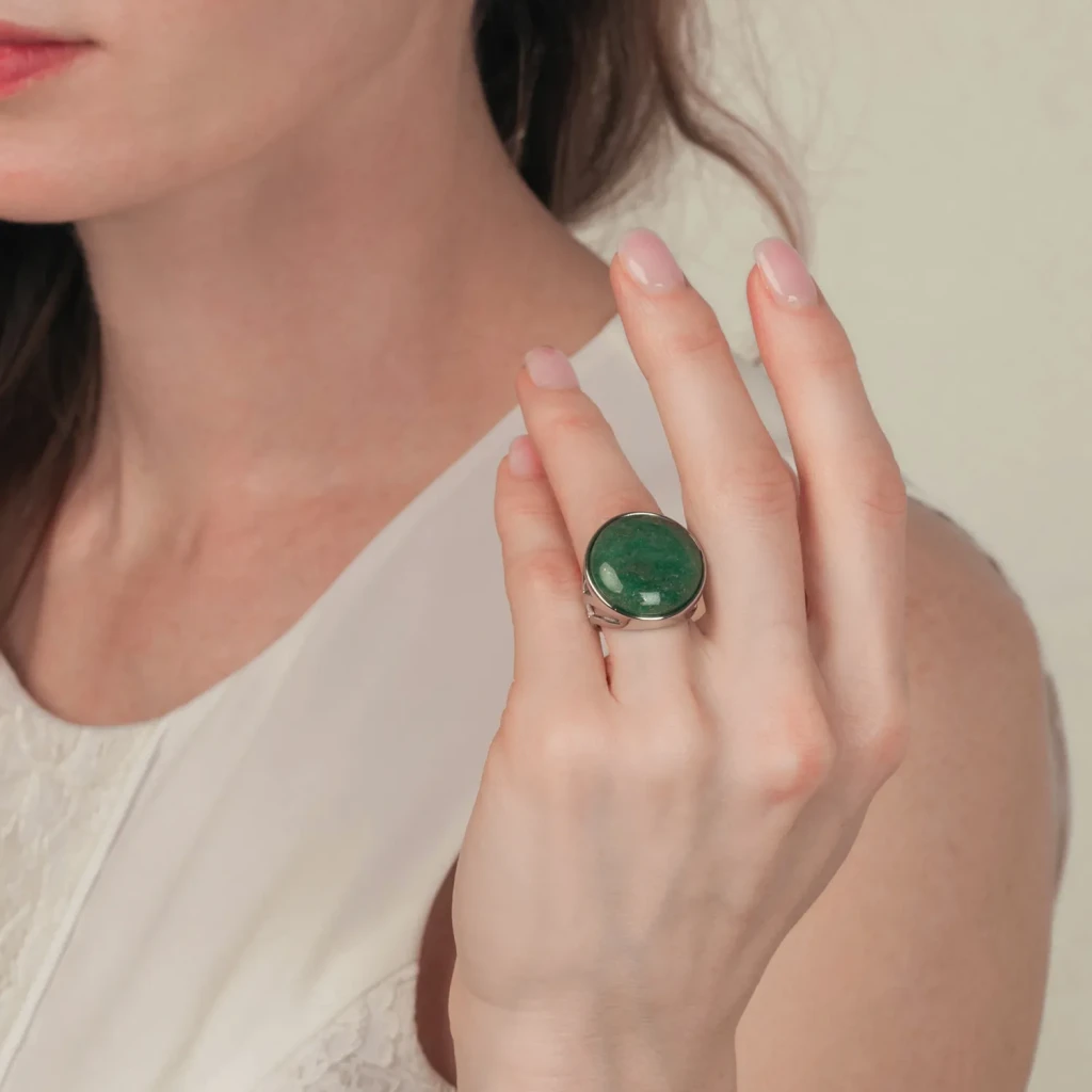 Кольцо Possebon Q.Verde K0117.17 22 S