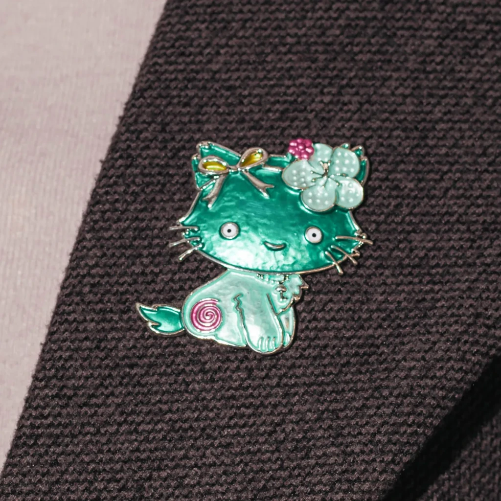 Брошь Shadore KITTY XZ1444.20 G/S