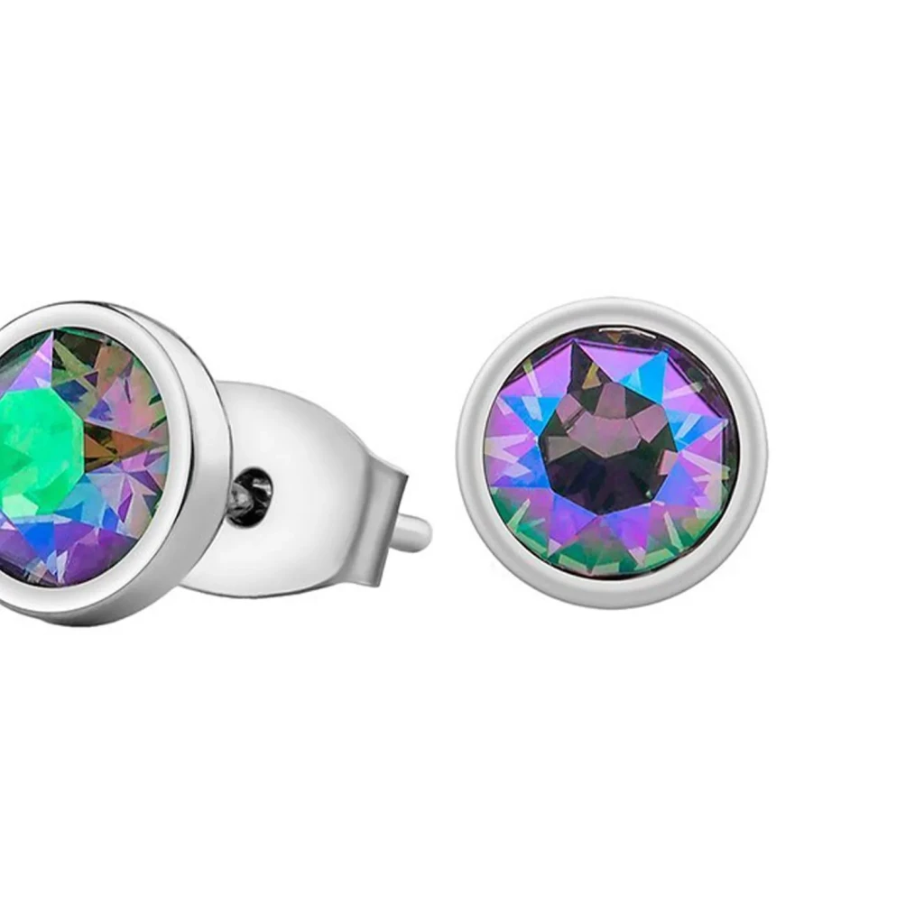 Fiore Luna Пусеты Crystal AB SWE297 CAB S