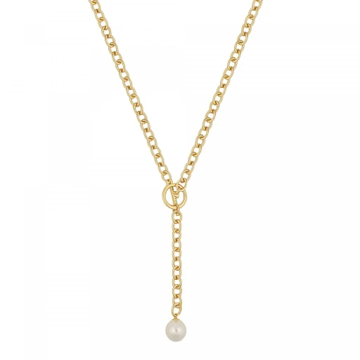 Колье Fiore Luna Pearl B2103PE-N05.1 BW/G