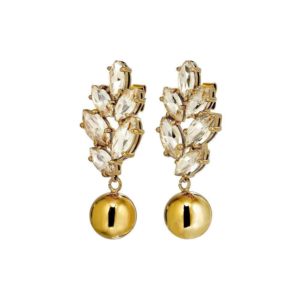 Серьги Dyrberg Kern BALETE SG GOLDEN 470025