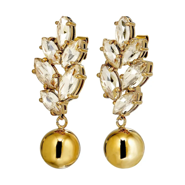 Серьги Dyrberg Kern BALETE SG GOLDEN 470025
