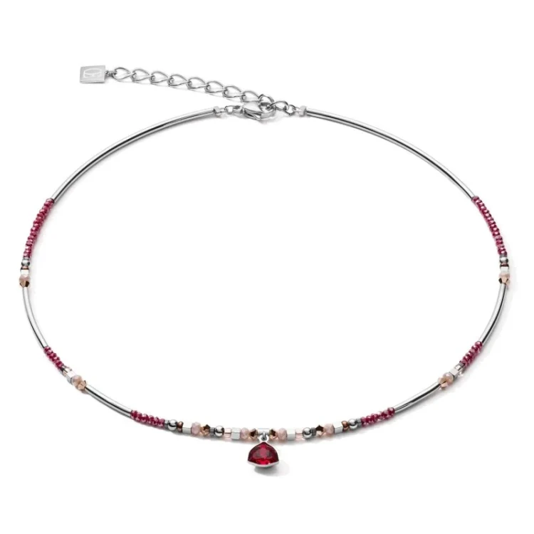 Колье Coeur de Lion Triangle Red 5032/10-0300